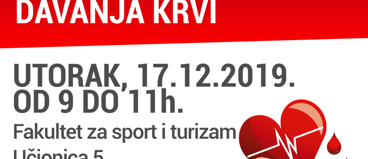 Akcija dobrovoljnog davanja krvi